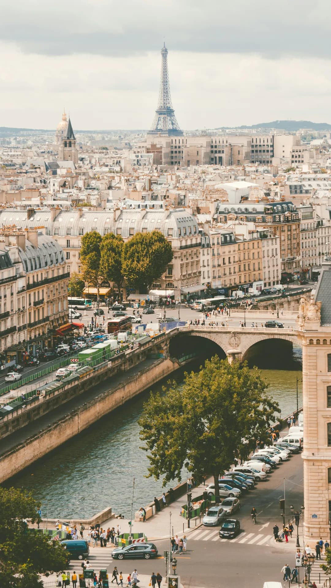 European city skyline